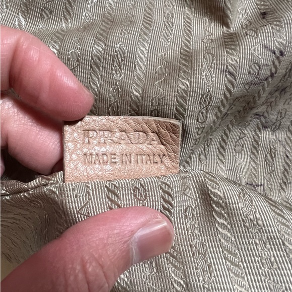 PRADA Authentic Deerskin Large Frame Satchel w/ Lock Frame and Key Clochette - Picture 5 of 15